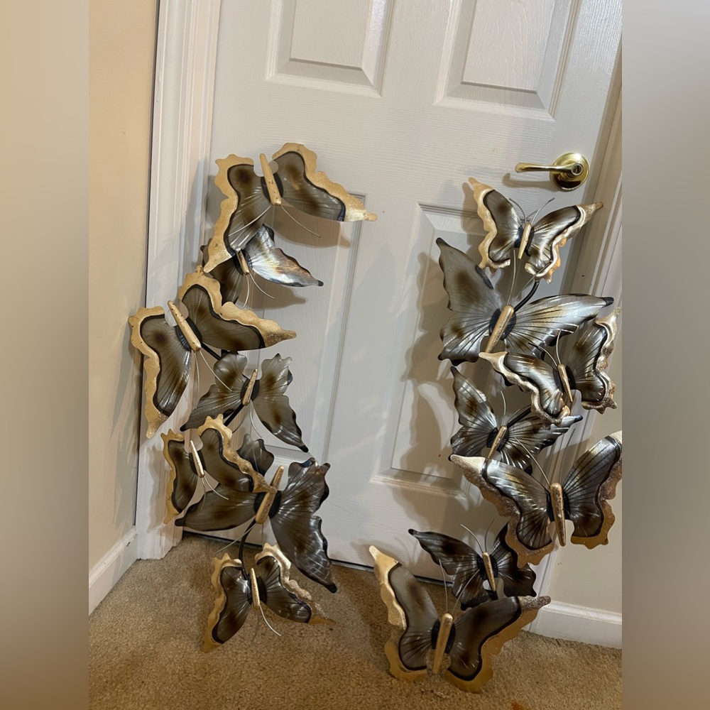Butterfly 3d wall decor